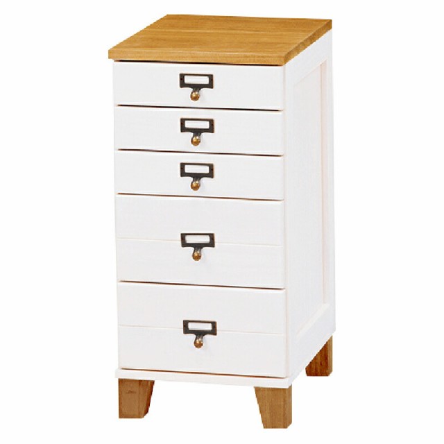 チェスト (約)幅28×奥行37×高さ62cm MCH-6160NW 萩原 [家具 インテリア]の通販は