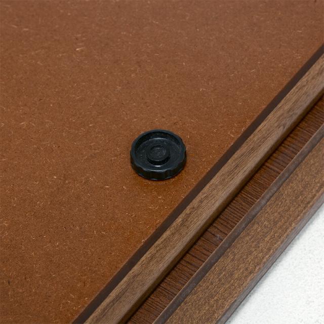 リビングコタツ (約)幅105×奥行75×高さ36.5(継脚時41.5)cm リノCF105BR 萩原 [家具 インテリア]_3