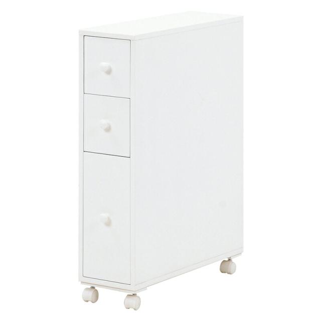 トイレラック (約)幅16×奥行50×高さ66cm MTR-6464WH 萩原 [家具 インテリア]