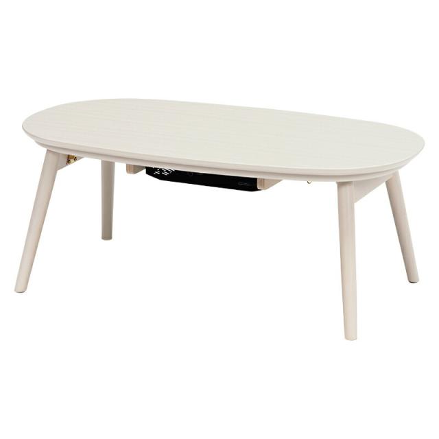 カジュアルコタツ(折脚) (約)幅90×奥行50×高さ35.5cm カルミナ950WS 萩原 [家具 インテリア]