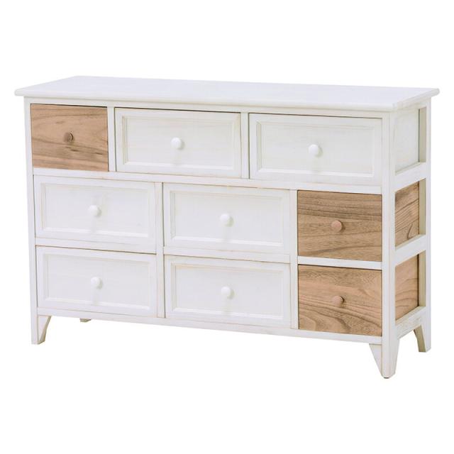 チェスト (約)幅90×奥行30×高さ59cm MCH-5714AW 萩原 [家具 インテリア]の通販は