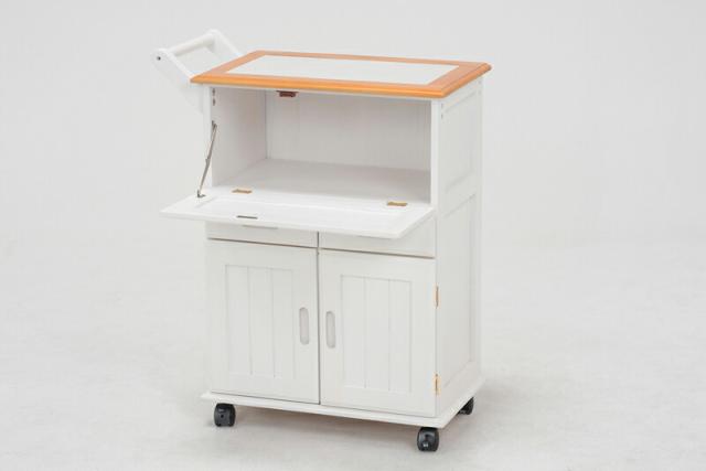 キッチンワゴン (約)幅59×奥行30×高さ73cm MW-3709NW 萩原 [家具 インテリア]_4
