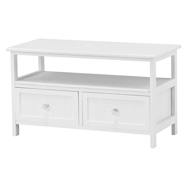 テレビ台 (約)幅72×奥行34×高さ41cm MTV-5506WH 萩原 [家具 インテリア]の通販は