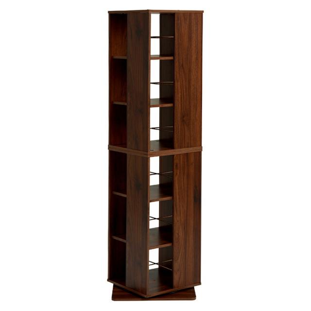 回転コミックラック (約)幅39.5×奥行39.5×高さ137.5cm RCC-1024BR 萩原 [家具 インテリア] 8,421円