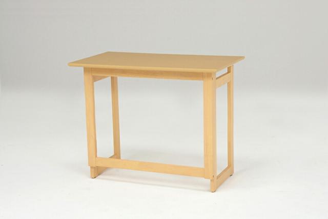 折りたたみテーブル (約)幅80×奥行40×高さ65cm VT-7811NA 萩原 [家具 インテリア]_1
