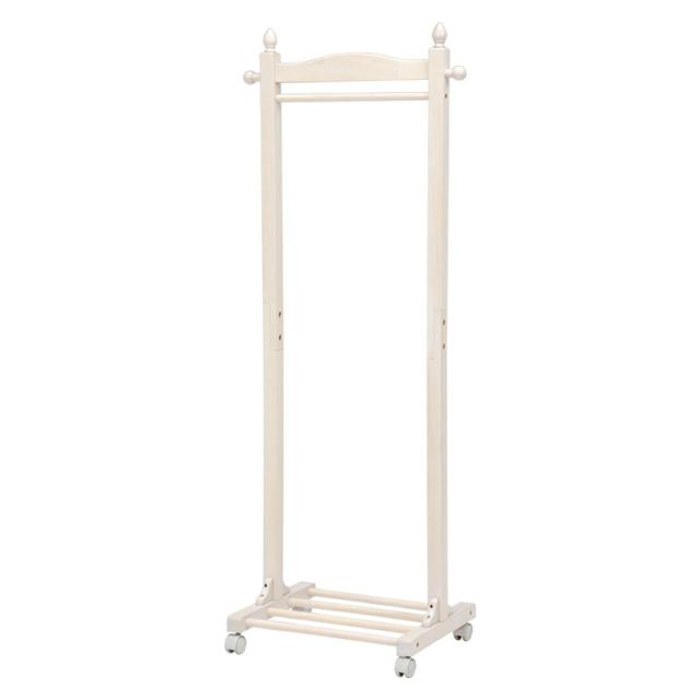 ハンガーラック (約)幅60×奥行40×高さ154cm VR-7237WS 萩原 [家具 インテリア]