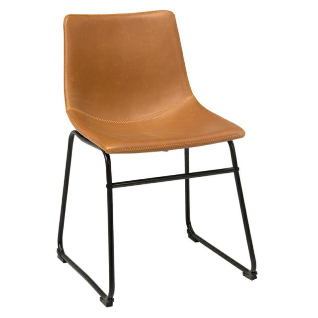 チェア (約)幅49×奥行53×高さ79×座面高48cm LC-4235CA-2 [2脚セット 萩原]