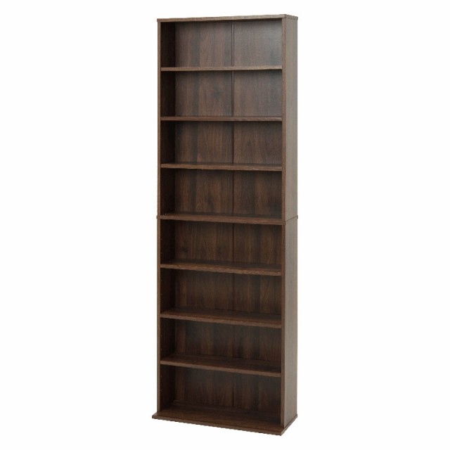 ブックシェルフ (約)幅60×奥行22.5×高さ184.5cm RCC-1177BR 萩原 [家具 インテリア]の通販は