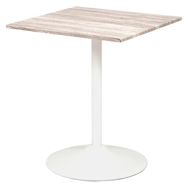 カフェテーブル (約)幅60×奥行60×高さ70cm LT-4919WH 萩原 [家具 インテリア]の通販は 7,791円