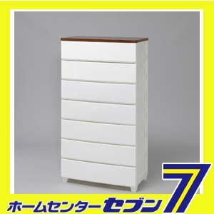 ウッドトップチェスト ホワイト/ウォールナット MG-727 アイリスオーヤマ [MG727]_1