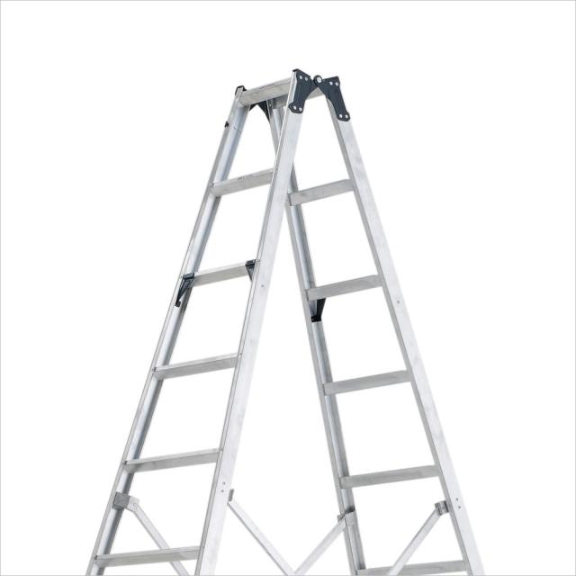 専用脚立 約360cm MXB-360F [alinco 脚立 高所作業 業務用専用脚立 幅広踏ざん リベット方式 折畳式 アルインコ]_1