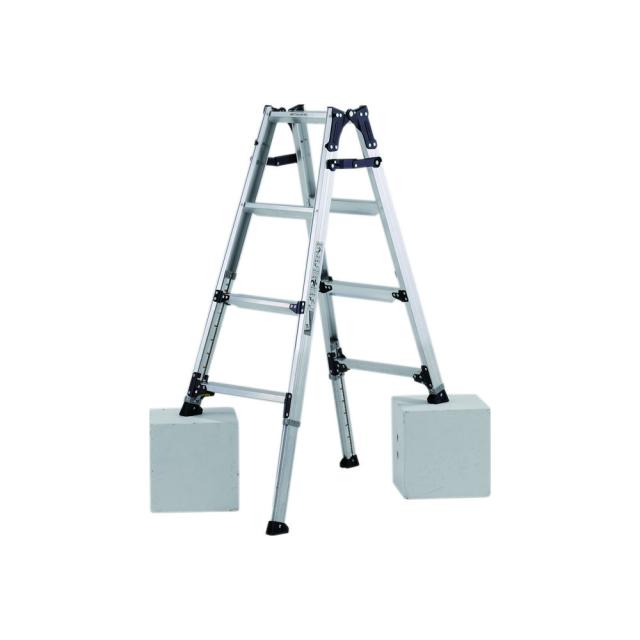 幅広伸縮脚立 約120cm PRW120FX アルインコ ALINCO