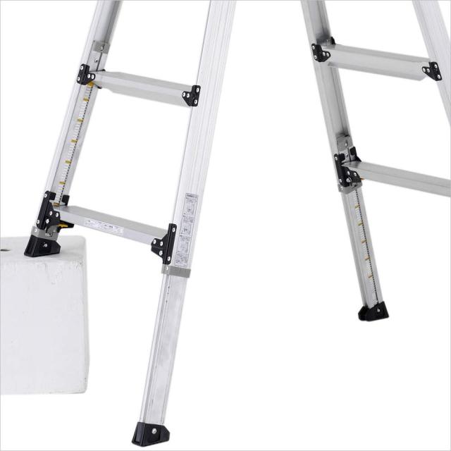 幅広伸縮脚立 約150cm PRW150FX (法人限定) アルインコ ALINCO_2