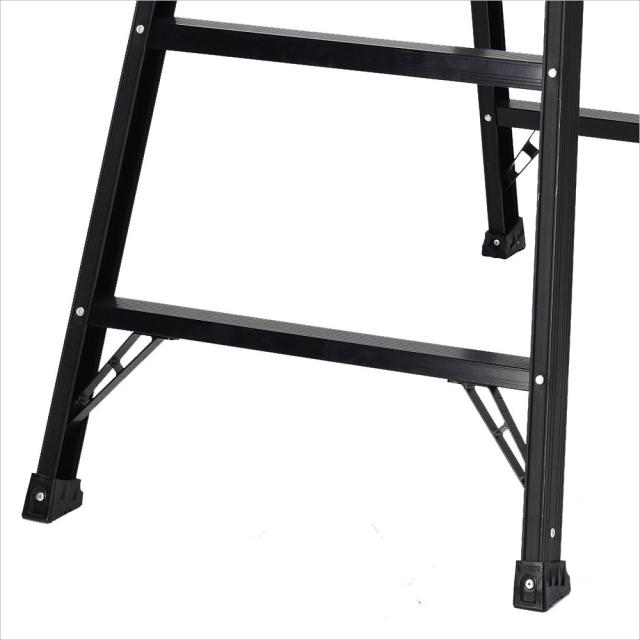 シエロブラック 約180cm BS180FXアルインコ [脚立 CIERO BLACK 黒 軽量 コンパクト 薄型]【メーカー直送：代引き不可】_3