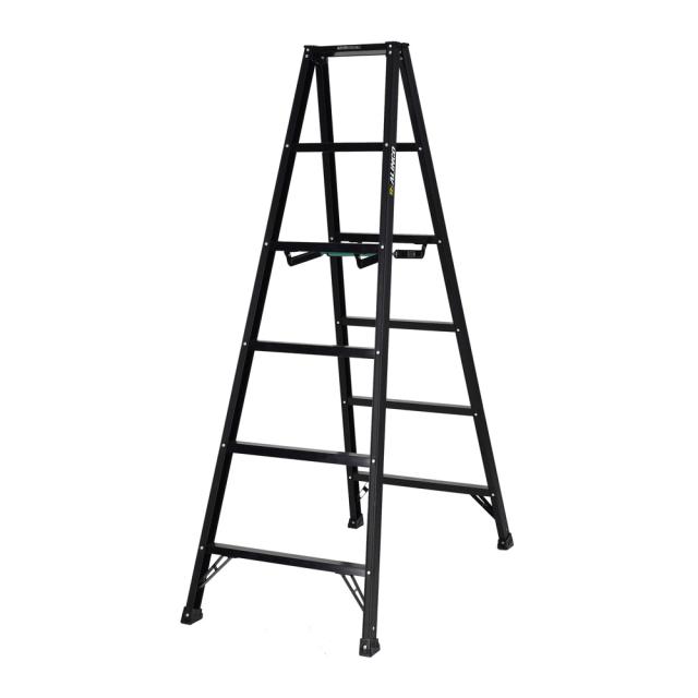 シエロブラック 約180cm BS180FXアルインコ [脚立 CIERO BLACK 黒 軽量 コンパクト 薄型]【メーカー直送：代引き不可】_5