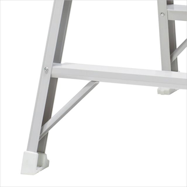 脚立 4段 ホワイト 軽量 専用脚立 アルミ MSW-120SX アルインコ 