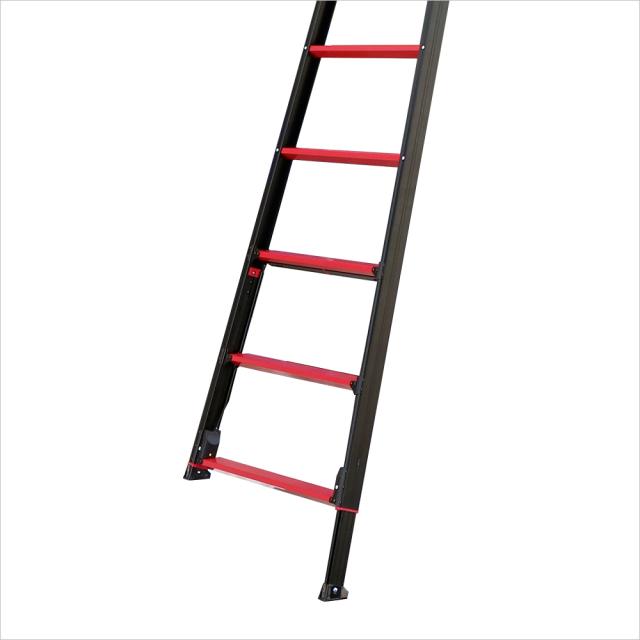 上部操作式伸縮脚付専用脚立 GAUDI-X 約360cm GUD-360X [alinco 脚立 高所作業 伸縮脚タイプ アルインコ]_2