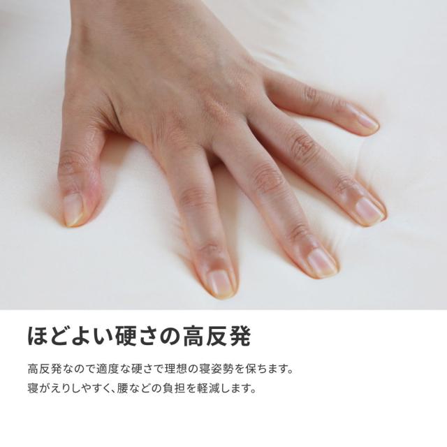 折り畳み高反発マットレス ダブル 高反発ウレタン 約140×195×17cm 萩原 [寝具 マットレス 国産 お手軽 お昼寝]_4