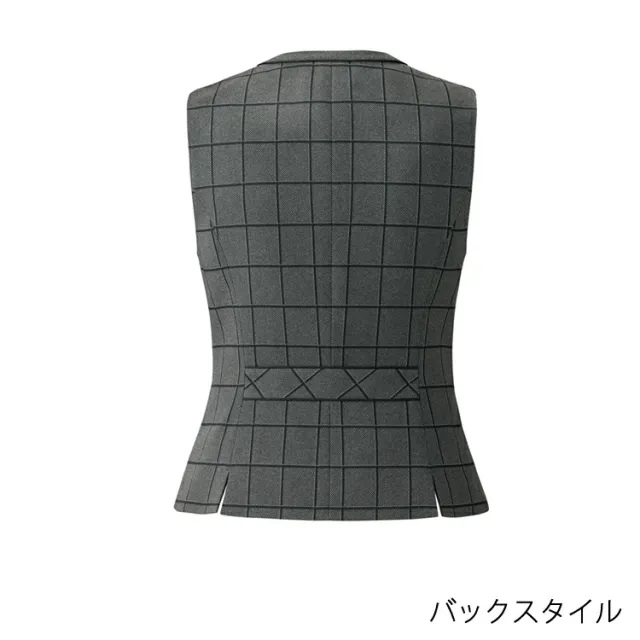 レディース 事務服 ベスト オールシーズン ストレッチ 定番 チェック柄 抗菌防臭 紺 グレー ネイビー オフィス 事務服 制服 通勤 ボンオフィス AV1283 通勤 ボンオフィス 高品質 抗菌 防臭 ノーマル レディス ホームクリーニング 送料無料 サイズ豊富 BONOFFICE_12