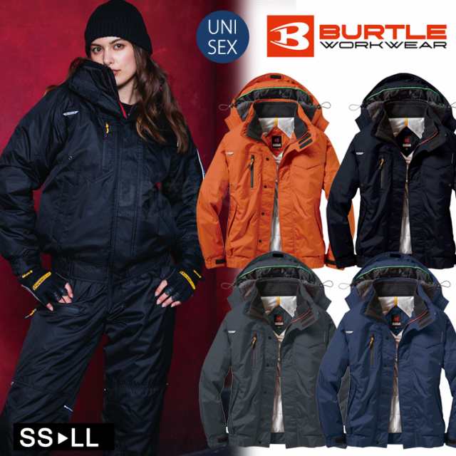 BURTLE バートル 防寒ジャケット(秋冬用) 7210 ブラック SS - 2