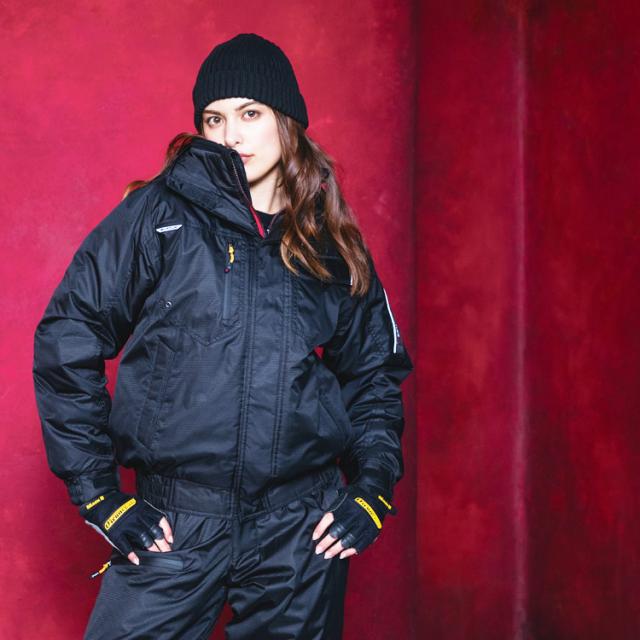 BURTLE バートル 男女兼用防寒ブルゾン 大型フード付 ユニセックス