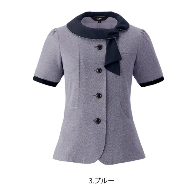 レディース オーバーブラウス ソフトジャケット 春夏 夏服 入学式 卒業