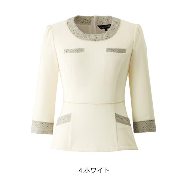 レディース チュニック 七分袖 プルオーバー トップス かわいい サロン