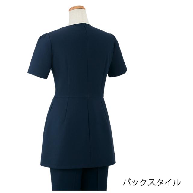 レディース チュニック かわいい サロン エステ 美容 卒業式 入学式 卒業式 ママ服 ジョア 42056 オフィス 制服 事務服 きちんと クリニック ユニフォーム_8