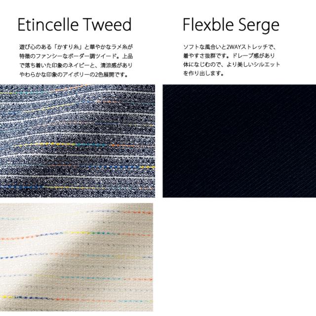 レディース ワンピース ひざ丈 オールシーズン 上品 七分袖 ストレッチ フォーマル 人気 デート服 上品 かわいい 入学式 卒業式 七五三 オフィス ジョア 66720_5