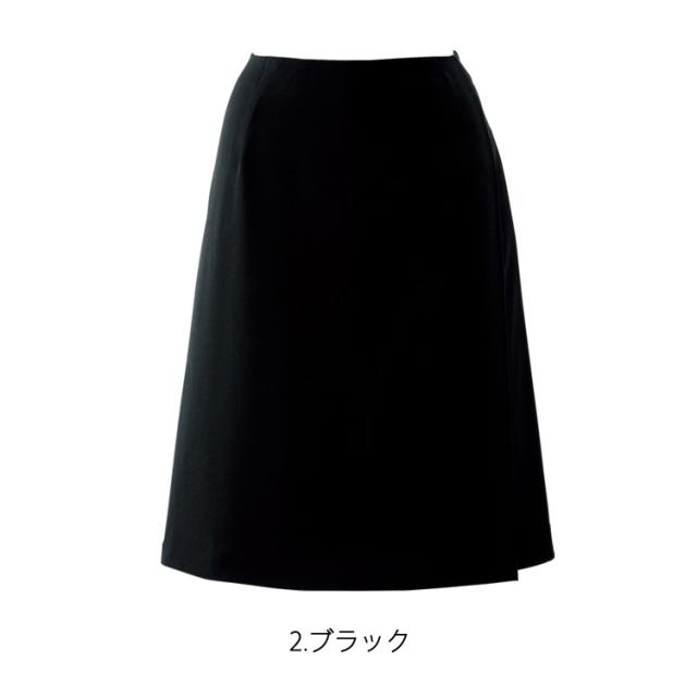 レディース ラップキュロット 春夏 55センチ オフィス ポリエステル