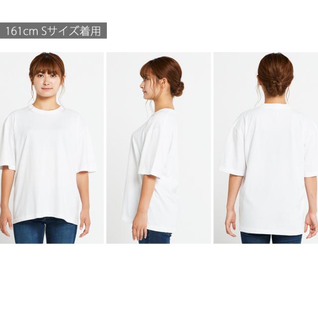 3460 半袖　Tシャツ　ビッグプリント ブラック プリントスターのビッグサイズTシャツが激安！