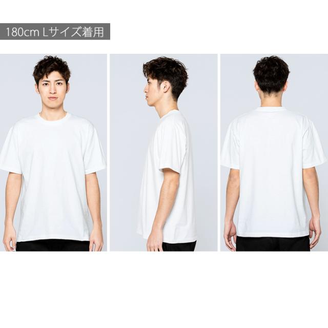 大きいサイズ ラージサイズ 透けにくい 厚地 Tシャツ プリント