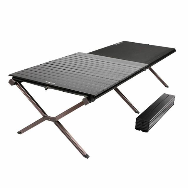 VERNE ベルン PARTY ROLL PLATE テーブル天板 テーブル グラウンドテーブル キャンプ キャンプ用品 アウトドア ピクニック 食事 キッチン ベルクロ アクセサリー 台 コンパクト 軽い 軽量 収納 バッグ 携帯 持ち運び 簡単 連結 折りたたみ アルミニウム VR-VT-21RP_1