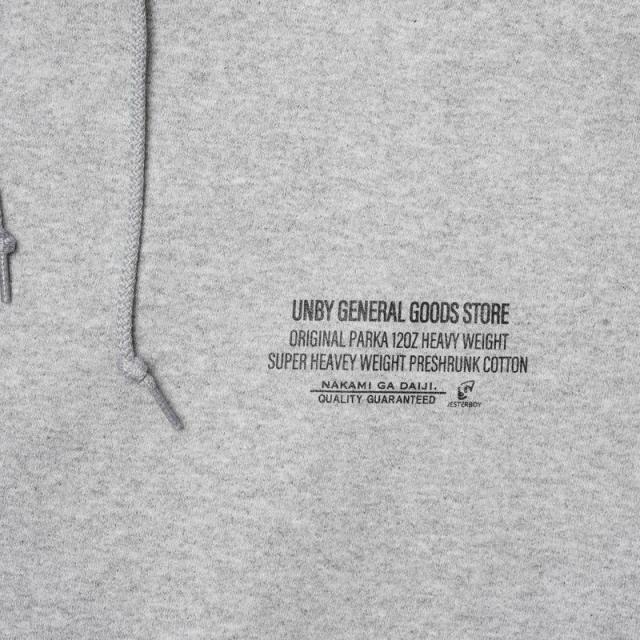 UNBY ORIGINAL SUPER COTTON PARKA パーカー フーディー メンズ プル