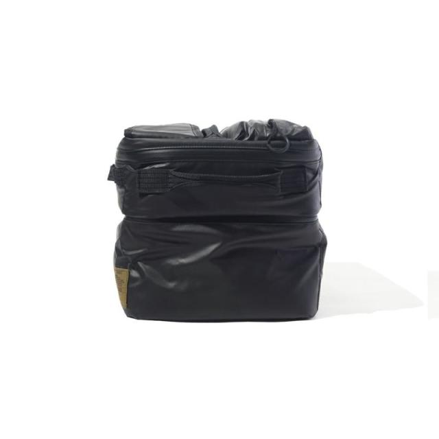 AS2OV アッソブ POLYCA SERIES ALL IN DISH CASE BLACK オール イン ディッシュ ケース カトラリーケース ギアケース キッチンツール 収納 キャンプ キャンプ アウトドア レジャー 食器 収納 収納ボックス 食器 ネット 食器ケース 食器 持ち運び お皿入れ ブラック 黒 BLACK_2