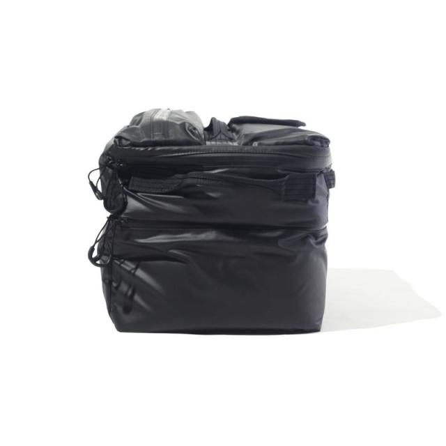 AS2OV アッソブ POLYCA SERIES ALL IN DISH CASE BLACK オール イン ディッシュ ケース カトラリーケース ギアケース キッチンツール 収納 キャンプ キャンプ アウトドア レジャー 食器 収納 収納ボックス 食器 ネット 食器ケース 食器 持ち運び お皿入れ ブラック 黒 BLACK_4