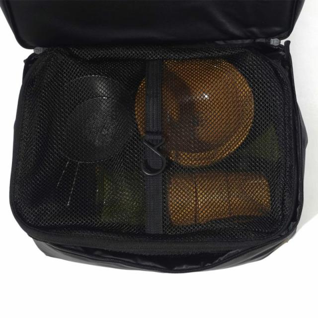 AS2OV アッソブ POLYCA SERIES ALL IN DISH CASE BLACK オール イン ディッシュ ケース カトラリーケース ギアケース キッチンツール 収納 キャンプ キャンプ アウトドア レジャー 食器 収納 収納ボックス 食器 ネット 食器ケース 食器 持ち運び お皿入れ ブラック 黒 BLACK_13