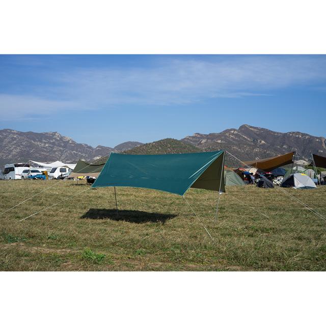 BLACKDEER ブラックディア Canopy Sunshade Green_1