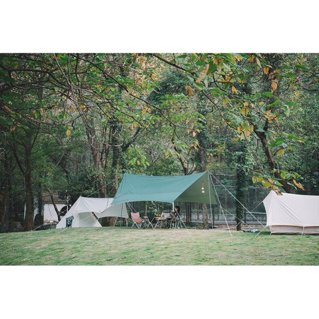 BLACKDEER ブラックディア Canopy Sunshade Green_2