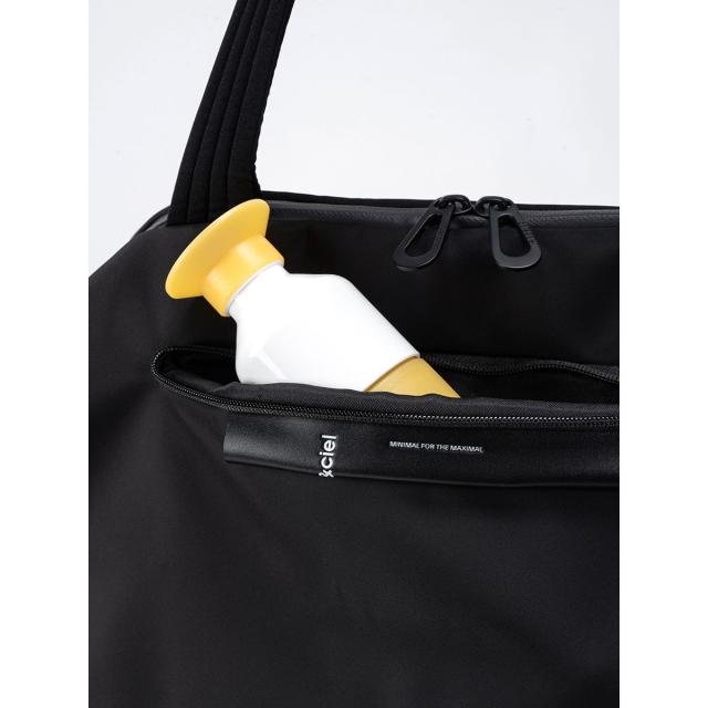 【公式】cote&ciel コートエシエルSanna Sleek Blackショルダーバック 斜め掛け サコッシュ コートアンドシエル コートシエル_5