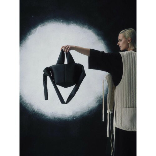 公式直営] cote&ciel コートエシエル AMU MINI SLEEK BLACK トート