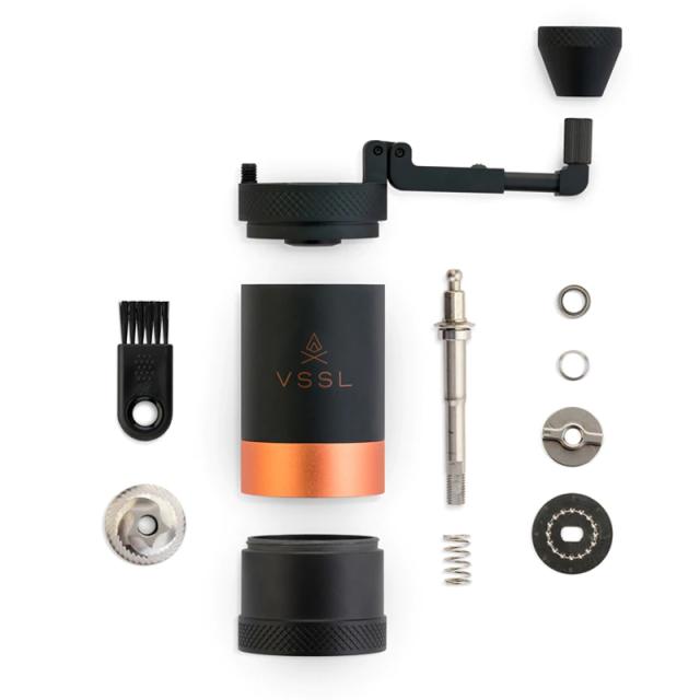 VSLL JAVA COFFEE GRINDER ハンドーコーヒーグラインダー コーヒーミル コーヒー アウトドア キャンプ ハンドミル 器具 コーヒー豆 珈琲 コンパクト 軽量 軽い 焚き火 登山 BBQ キャンプ用品 ソロキャンプ アウトドアギア 調理器具 こだわり ドリップ フィルター_2