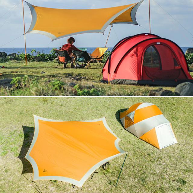Tarp アウトドア用品 タープ テント Amazon PAHTTO タープテント 燕尾