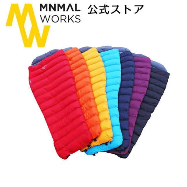 【公式】MINIMAL WORKS (ミニマルワークス) CHAMELEON 500 シュラフ 寝袋 キャンプ アウトドア 春夏秋 軽量 コンパクト