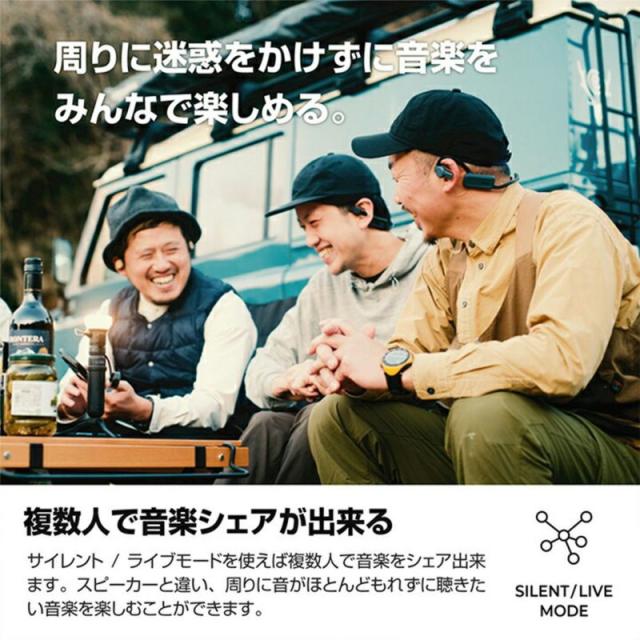 NESTOUT ネストアウト SPEAKER-1 スピーカー イヤホン 音楽 ワイヤレス オープンイヤー Bluetooth 防水 共有 アウトドア キャンプ NEST-SP1_19