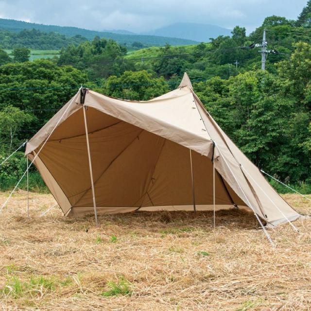 OGAWA オガワ タッソT/C テント キャンプ キャンプ用品 アウトドア アウトドア用品 登山 ドーム 大人 子供 キッズ ソロ ソロキャンプ 1人 2人 デュオ 収納 快適 メッシュ 簡単 初心者 ベテラン ビギナー 災害 春 夏 秋 冬 サンドベージュ OG-2727_3
