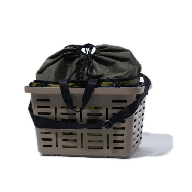 AS2OV NYLON POLYCARBONATE PORTABLE LARGE ECO BAG エコバッグ　ポリカーボネート　アウトドア　釣り　フィッシング　キャンプ_5