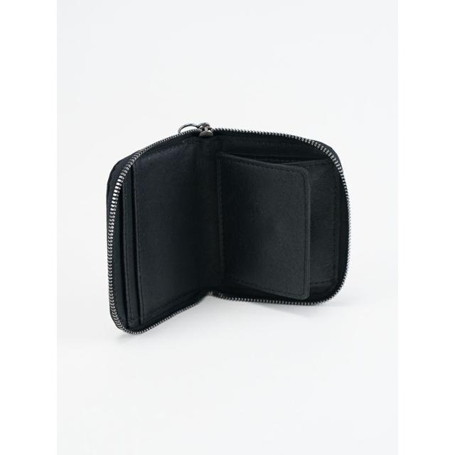 cote&ciel コートエシエルZIPPERED WALLET M PETITS BLACK サイフ 財布