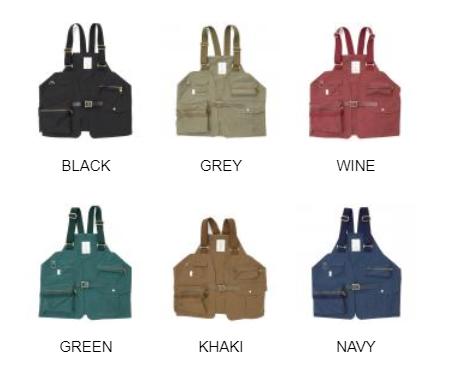 アッソブ公式通販 / SHRINK NYLON CAMP VEST / キャンプ ベスト 011900 おしゃれ アウトドア ナイロン 作業服 ミリタリー メンズ レディース 多機能