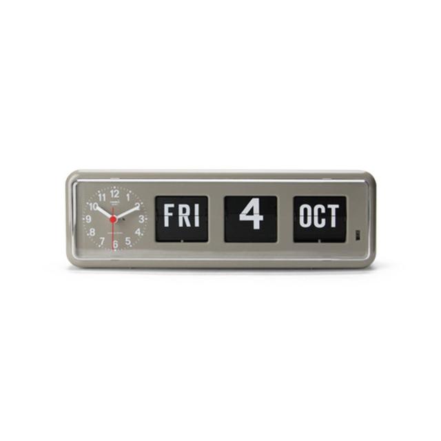 DETAIL INC. - TWEMCO CALENDAR CLOCK BQ-38 GYカレンダー付き時計